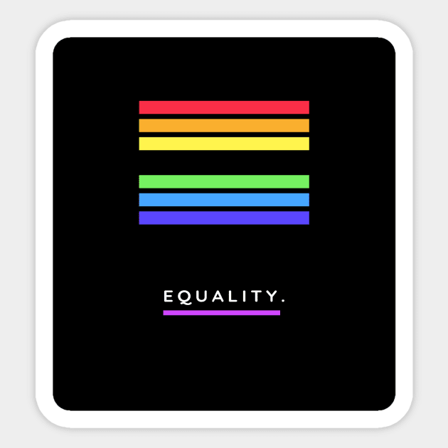 Equality Sticker by laurie3